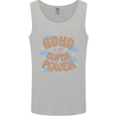 ADHD is My Superpower Mens Vest Tank Top Sports Grey