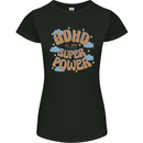 ADHD is My Superpower Womens Petite Cut T-Shirt Black