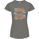 ADHD is My Superpower Womens Petite Cut T-Shirt Charcoal