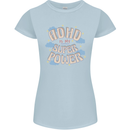 ADHD is My Superpower Womens Petite Cut T-Shirt Light Blue