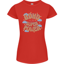 ADHD is My Superpower Womens Petite Cut T-Shirt Red