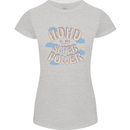 ADHD is My Superpower Womens Petite Cut T-Shirt Sports Grey