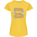 ADHD is My Superpower Womens Petite Cut T-Shirt Yellow