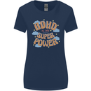 ADHD is My Superpower Womens Wider Cut T-Shirt Navy Blue