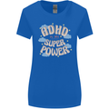 ADHD is My Superpower Womens Wider Cut T-Shirt Royal Blue