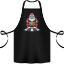 AI Took Santa's Job Funny Christmas Xmas Cotton Apron 100% Organic Black