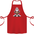 AI Took Santa's Job Funny Christmas Xmas Cotton Apron 100% Organic Red