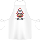 AI Took Santa's Job Funny Christmas Xmas Cotton Apron 100% Organic White