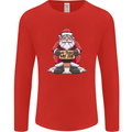 AI Took Santa's Job Funny Christmas Xmas Mens Long Sleeve T-Shirt Red