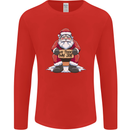 AI Took Santa's Job Funny Christmas Xmas Mens Long Sleeve T-Shirt Red