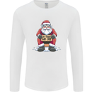 AI Took Santa's Job Funny Christmas Xmas Mens Long Sleeve T-Shirt White