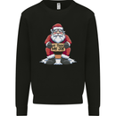 AI Took Santa's Job Funny Christmas Xmas Mens Sweatshirt Jumper Black