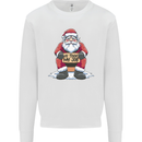 AI Took Santa's Job Funny Christmas Xmas Mens Sweatshirt Jumper White
