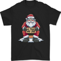AI Took Santa's Job Funny Christmas Xmas Mens T-Shirt 100% Cotton Black
