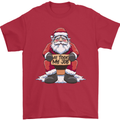 AI Took Santa's Job Funny Christmas Xmas Mens T-Shirt 100% Cotton Red
