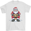 AI Took Santa's Job Funny Christmas Xmas Mens T-Shirt 100% Cotton White