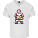 AI Took Santa's Job Funny Christmas Xmas Mens V-Neck Cotton T-Shirt White