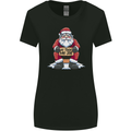 AI Took Santa's Job Funny Christmas Xmas Womens Wider Cut T-Shirt Black