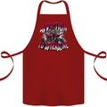 ATV Quad Biking Adrenaline Biker Off Road Cotton Apron 100% Organic Maroon