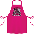 ATV Quad Biking Adrenaline Biker Off Road Cotton Apron 100% Organic Pink