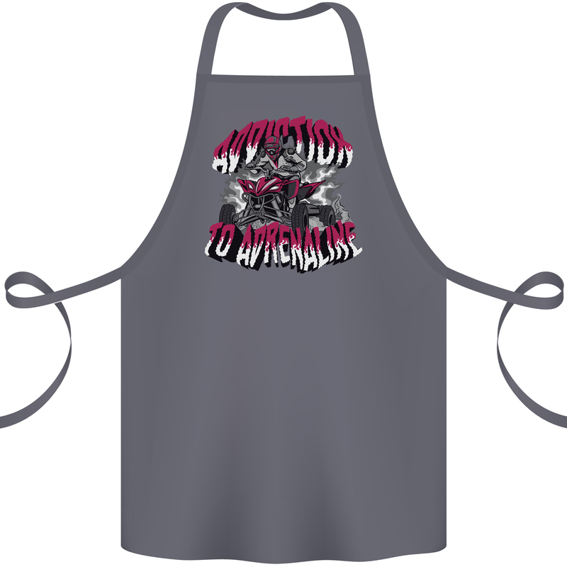 ATV Quad Biking Adrenaline Biker Off Road Cotton Apron 100% Organic Steel
