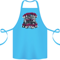 ATV Quad Biking Adrenaline Biker Off Road Cotton Apron 100% Organic Turquoise