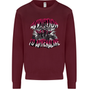ATV Quad Biking Adrenaline Biker Off Road Kids Sweatshirt Jumper Maroon