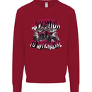 ATV Quad Biking Adrenaline Biker Off Road Kids Sweatshirt Jumper Red
