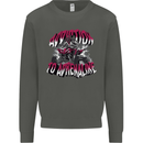 ATV Quad Biking Adrenaline Biker Off Road Kids Sweatshirt Jumper Storm Grey