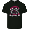 ATV Quad Biking Adrenaline Biker Off Road Kids T-Shirt Childrens Black