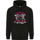 ATV Quad Biking Adrenaline Biker Off Road Mens 80% Cotton Hoodie Black