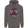 ATV Quad Biking Adrenaline Biker Off Road Mens 80% Cotton Hoodie Charcoal