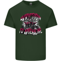 ATV Quad Biking Adrenaline Biker Off Road Mens Cotton T-Shirt Tee Top Forest Green