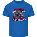 ATV Quad Biking Adrenaline Biker Off Road Mens Cotton T-Shirt Tee Top Royal Blue