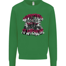 ATV Quad Biking Adrenaline Biker Off Road Mens Sweatshirt Jumper Irish Green