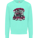 ATV Quad Biking Adrenaline Biker Off Road Mens Sweatshirt Jumper Peppermint