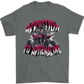 ATV Quad Biking Adrenaline Biker Off Road Mens T-Shirt 100% Cotton Charcoal