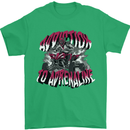 ATV Quad Biking Adrenaline Biker Off Road Mens T-Shirt 100% Cotton Irish Green