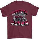 ATV Quad Biking Adrenaline Biker Off Road Mens T-Shirt 100% Cotton Maroon