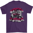 ATV Quad Biking Adrenaline Biker Off Road Mens T-Shirt 100% Cotton Purple