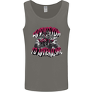 ATV Quad Biking Adrenaline Biker Off Road Mens Vest Tank Top Charcoal