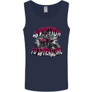 ATV Quad Biking Adrenaline Biker Off Road Mens Vest Tank Top Navy Blue