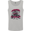 ATV Quad Biking Adrenaline Biker Off Road Mens Vest Tank Top Sports Grey