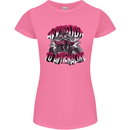 ATV Quad Biking Adrenaline Biker Off Road Womens Petite Cut T-Shirt Azalea