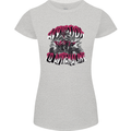 ATV Quad Biking Adrenaline Biker Off Road Womens Petite Cut T-Shirt Sports Grey