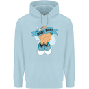 A Baby Boy Gender Reveal Christening Pregnancy Childrens Kids Hoodie Light Blue