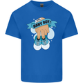 A Baby Boy Gender Reveal Christening Pregnancy Kids T-Shirt Childrens Royal Blue