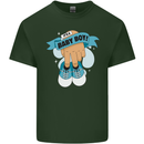 A Baby Boy Gender Reveal Christening Pregnancy Mens Cotton T-Shirt Tee Top Forest Green