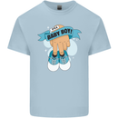 A Baby Boy Gender Reveal Christening Pregnancy Mens Cotton T-Shirt Tee Top Light Blue