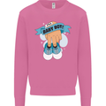A Baby Boy Gender Reveal Christening Pregnancy Mens Sweatshirt Jumper Azalea